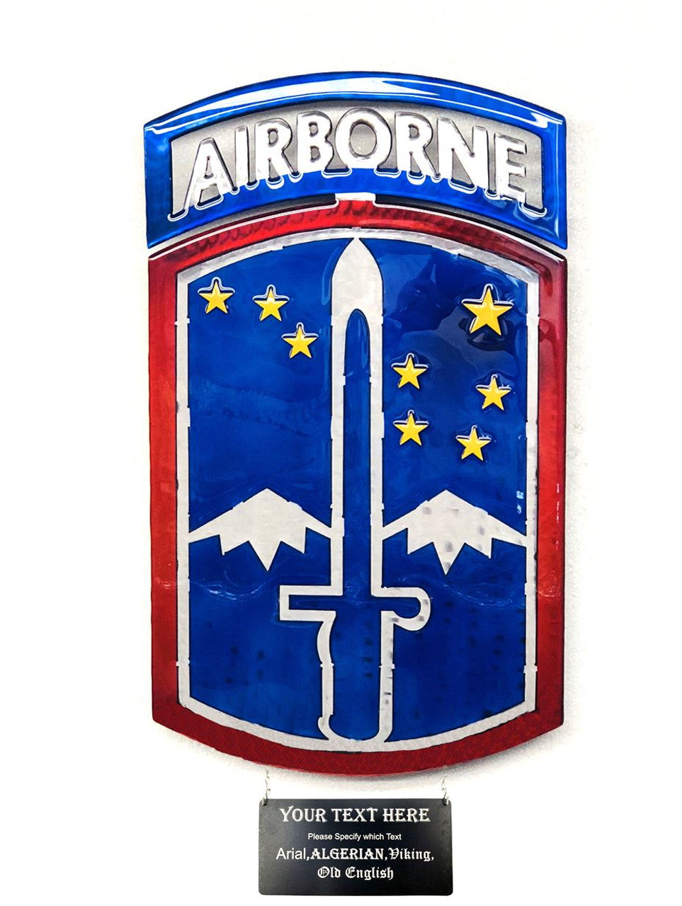 172nd  With Airborne Tab