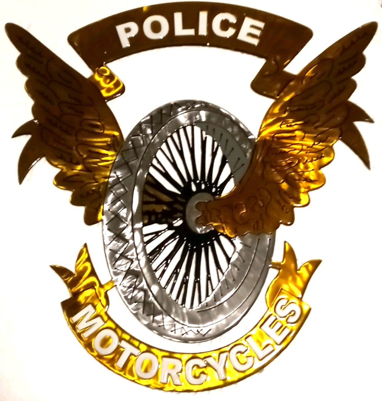 MOTORCYCLE POLICE  BADGE