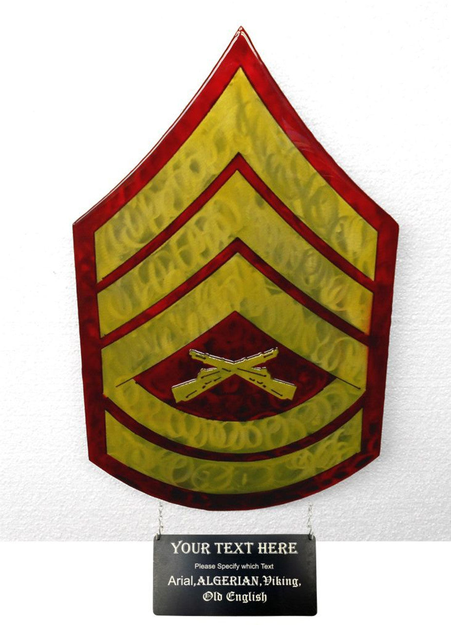 GUNNERY SERGEANT CHEVRON